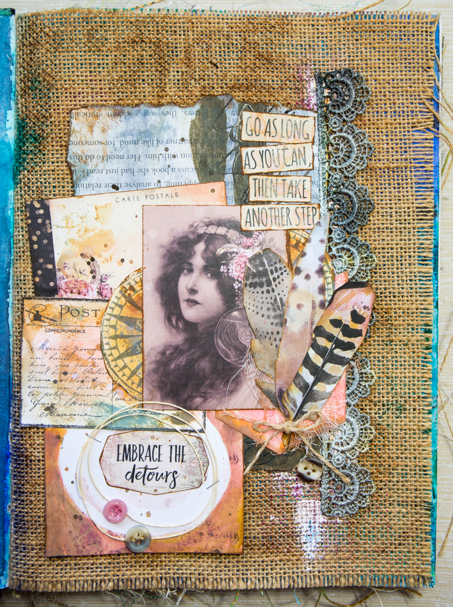 A4 SIZE for Instant Download Chapter One Papers Wildflower Moments Junk Journal Digital Kit